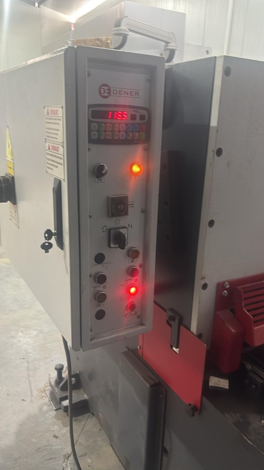 Dener 3100x6mm giyotin makas kesim